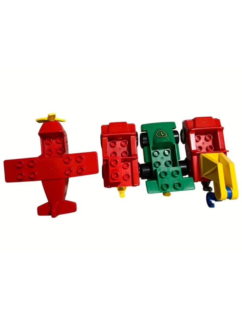 LEGO Duplo Vehicles and Figures Custom Lot of Four